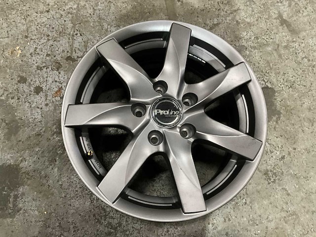 Proline - lichtmetalen velgenset 15 inch 5x110 - afbeelding 2 van  4