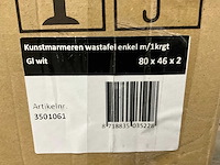 Proline elegance wastafel 80 cm - afbeelding 2 van  2