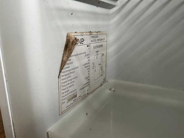 Proline pbf36w-e-f mini vriezer - afbeelding 3 van  4