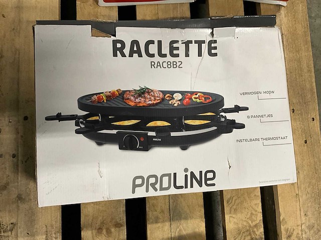 Proline rac8b2 racletset - afbeelding 1 van  3