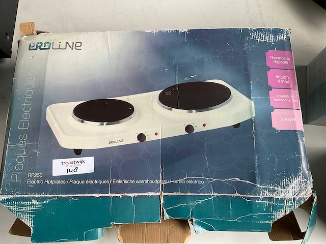 Proline rp250 elektrische kookplaat - afbeelding 1 van  1