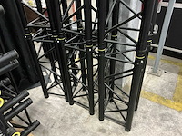 Prolyte h30v 0,71cm zwart aluminium truss (7x) - afbeelding 2 van  3