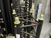 Prolyte h30v 0,71cm zwart aluminium truss (7x) - afbeelding 3 van  3