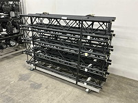 Prolyte h30v 200cm zwart aluminium truss (8x) - afbeelding 2 van  4