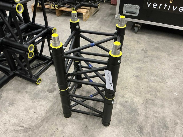 Prolyte h30v 25cm zwart aluminium truss (2x) - afbeelding 1 van  3