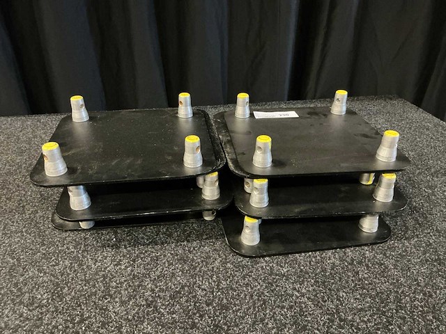 Prolyte h30v aluminium truss base plate (10x) - afbeelding 1 van  4