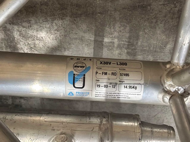 Prolyte h30v-l300 aluminium truss (4x) - afbeelding 2 van  10