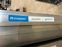 Prolyte stagedex 1x0,5m podiumdeel (4x) - afbeelding 3 van  5