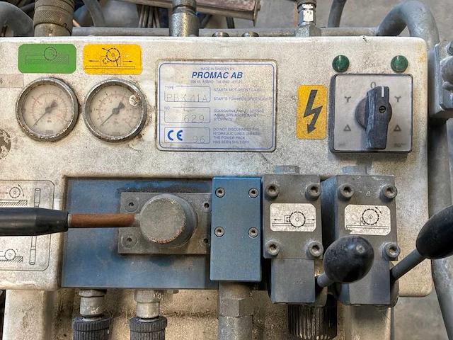 Promac pbk 41a hydraulische diamant-wandzaaginstallatie - afbeelding 2 van  17