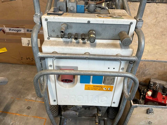 Promac pbk 41a hydraulische diamant-wandzaaginstallatie - afbeelding 15 van  17