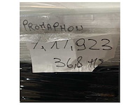 Promaphon pe sound isolation plate - 50mm thick - 1600x1000mm - polyethylene foam - afbeelding 2 van  3