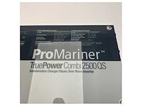 Promariner truepower combi 2500w / 120a charger - inverter 12v - 230v - afbeelding 4 van  7