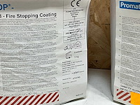 Promastop vuurstop coating 5kg (2x) - afbeelding 4 van  4