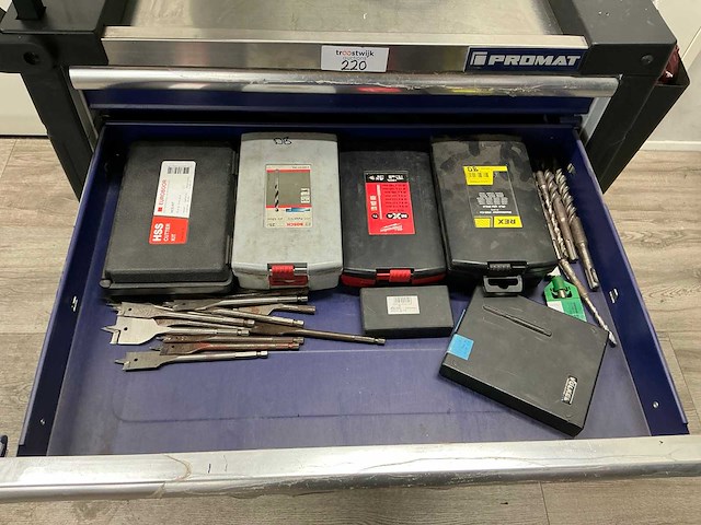 Promat gereedschapswagen - afbeelding 10 van  13