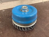 Promat komborstels gegolfd staaldraad 120 x m14 draaddikte: 0,5 mm - afbeelding 5 van  8