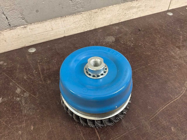 Promat komborstels gegolfd staaldraad 120 x m14 draaddikte: 0,5 mm - afbeelding 6 van  8