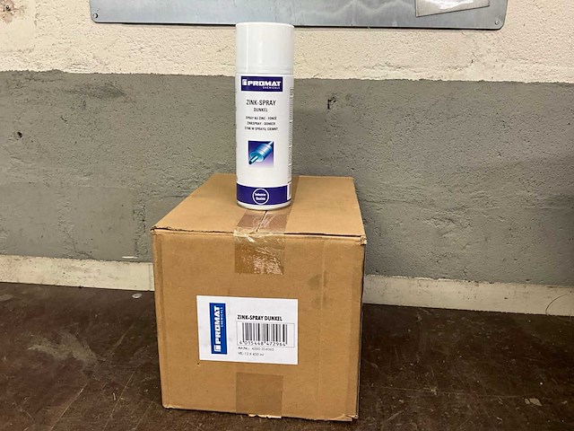 Promat zinkspray donker 400 ml (12x) - afbeelding 2 van  4