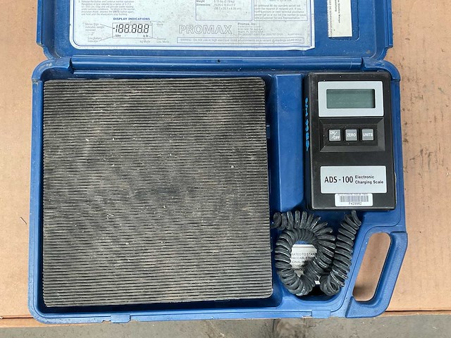Promax ads-100 electronical refrigerant scale - afbeelding 2 van  5