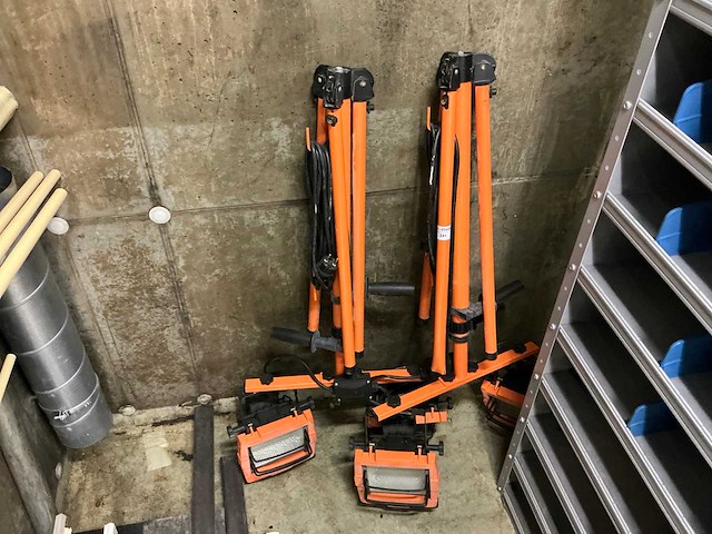 Promax dubbele bouwlamp (2x) - afbeelding 1 van  2