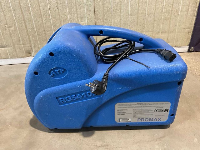 Promax rg5410a vul- en afpompunit t.b.v. airconditioning - afbeelding 4 van  7