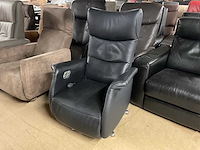 Prominent elektrische lederen relax fauteuil - afbeelding 7 van  12