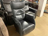 Prominent elektrische lederen relax fauteuil - afbeelding 10 van  12