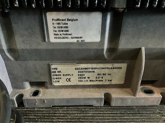 Prominente sigma s2ca meetpomp - afbeelding 4 van  5