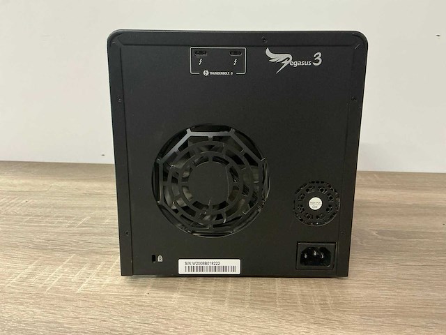 Promise pegasus 3 (thunderbolt) netwerkopslag + 24tb - afbeelding 4 van  4