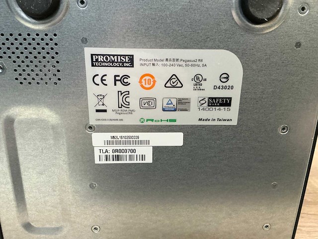 Promise pegasus r6 netwerkopslag - afbeelding 4 van  4