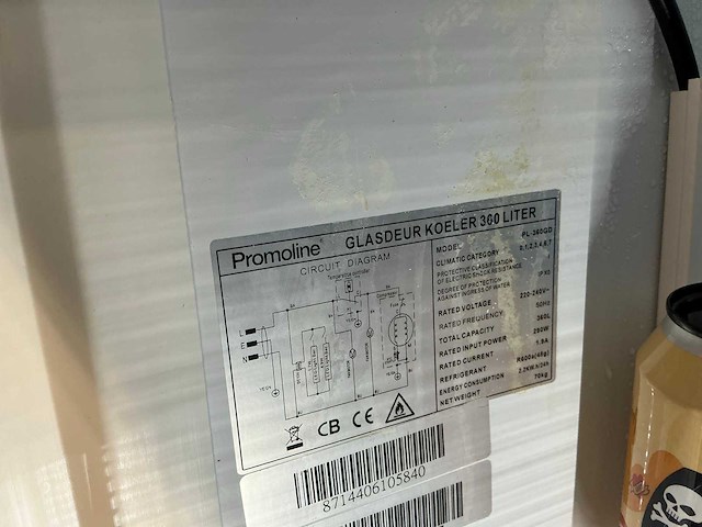 Promoline pl-360gd koelkast - afbeelding 3 van  3