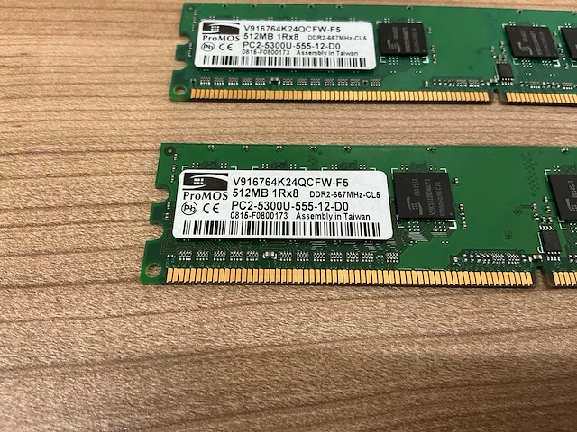 Promos | 512mb | ddr2 ram-geheugenmodules - afbeelding 2 van  5
