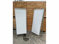 Promotie klapbord 180x60cm (2x)