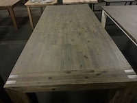 Pronto bassano eetkamertafel 250cm rough grey warm - afbeelding 4 van  5