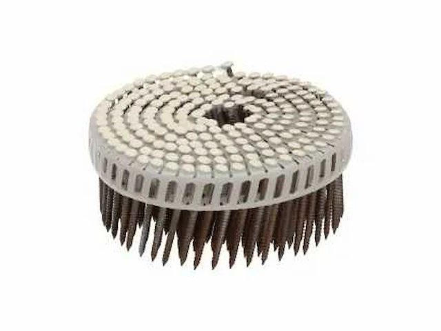 Proone - ringnagel op band 2.7/2.9x50mm ral9010 rvs a2 200st - spijkers (9x) - afbeelding 1 van  4