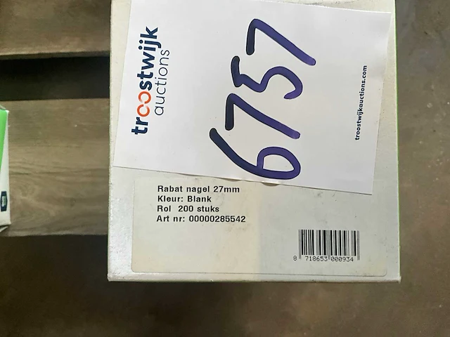 Proone - rockpanelnagel op band 35mm 7016 rvs a4 doos 200 stuks - spijkers (7x) - afbeelding 3 van  3