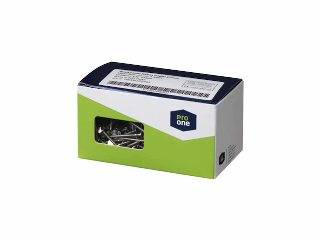 Proone sidingschroef - bk 4x52mm rvs a2 zelfborend 100st - schroeven (3x) - afbeelding 4 van  5