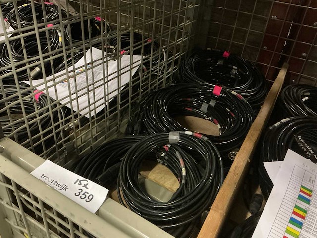 Proplex 3pxlr dmx 10m kabel (15x) - afbeelding 5 van  5