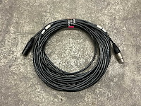Proplex 3pxlr dmx 15m kabel (15x) - afbeelding 1 van  4