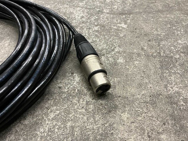 Proplex 3pxlr dmx 15m kabel (15x) - afbeelding 3 van  4