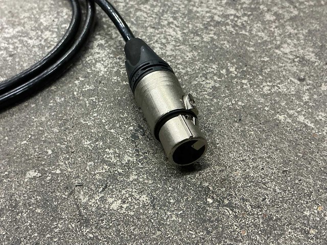 Proplex 3pxlr dmx 1,5m kabel (20x) - afbeelding 3 van  4
