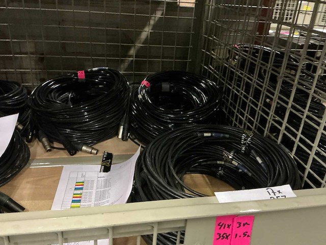 Proplex 3pxlr dmx 20m kabel (17x) - afbeelding 4 van  4