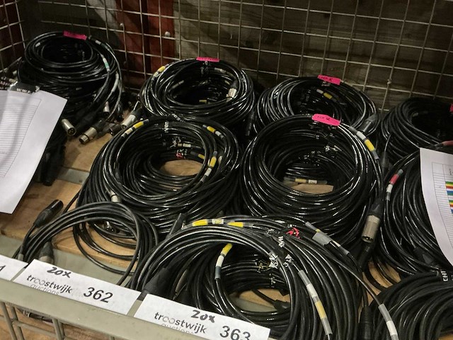 Proplex 3pxlr dmx 5m kabel (20x) - afbeelding 4 van  4