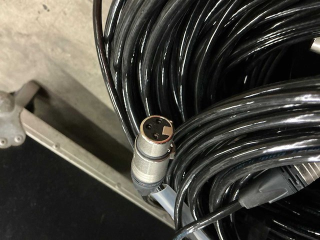 Proplex 3pxlr dmx kabel (12x) - afbeelding 3 van  4