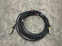 Proplex 5pxlr dmx 10m kabel (10x) - afbeelding 1 van  4