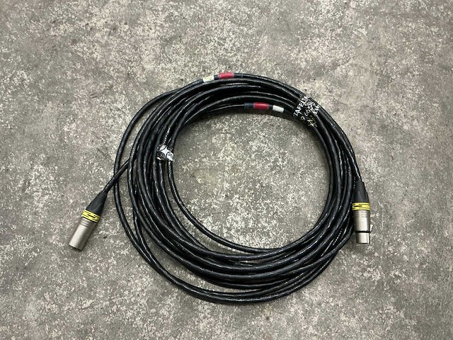 Proplex 5pxlr dmx 10m kabel (20x) - afbeelding 1 van  4