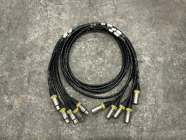 Proplex 5pxlr dmx 1,5m kabel (20x) - afbeelding 1 van  4