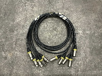 Proplex 5pxlr dmx 1,5m kabel (20x) - afbeelding 1 van  4