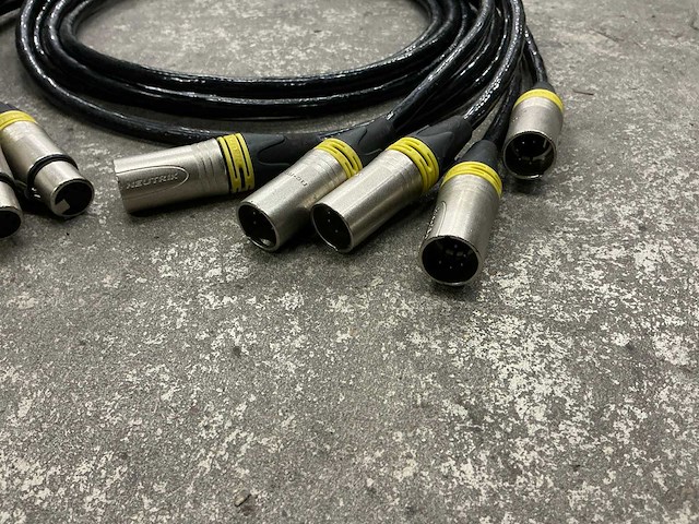 Proplex 5pxlr dmx 1,5m kabel (20x) - afbeelding 3 van  4