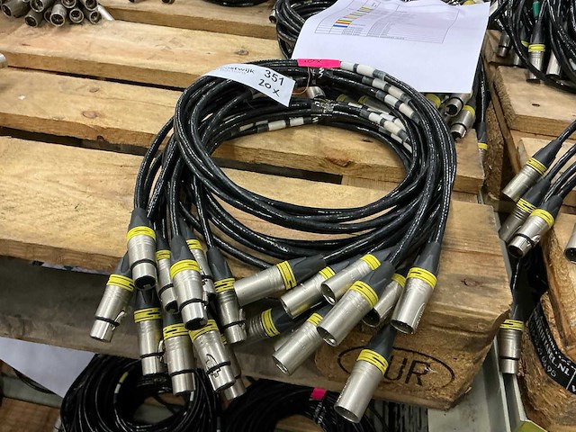Proplex 5pxlr dmx 1,5m kabel (20x) - afbeelding 4 van  4