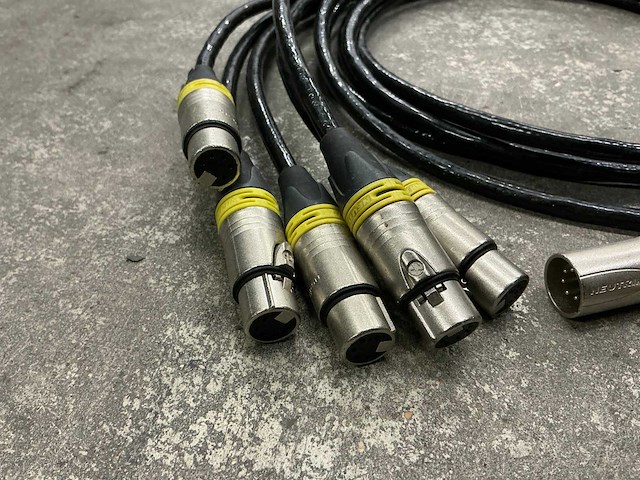 Proplex 5pxlr dmx 1,5m kabel (20x) - afbeelding 2 van  4